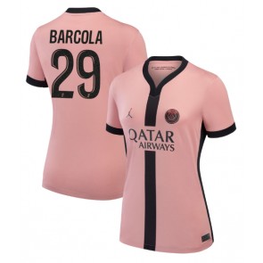 Paris Saint-Germain Bradley Barcola #29 Replika Tredjetrøje Dame 2024-25 Kortærmet